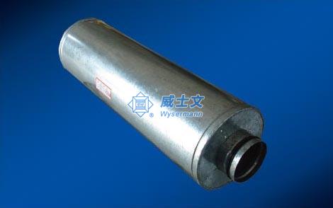 Zp100-d cylinder muffler